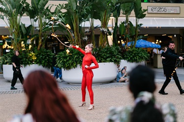 Fire twirlers