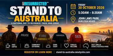 Stand To Australia Poster