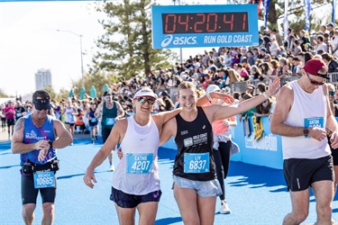 Marathon runners