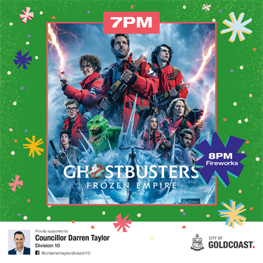 25 October, screening Ghostbusters: Frozen Empire