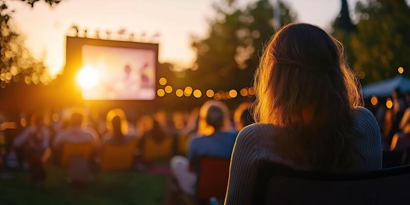 outdoor-movie-night-people-enjoying-film-under-the-evening-sky-photo